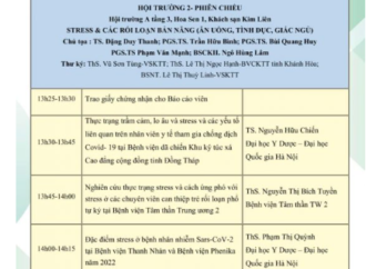 Chương trình Hội nghị Tâm thần học toàn quốc năm 2022!